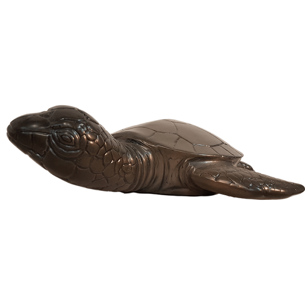 Tortue en aluminium