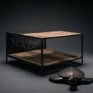 TRABLE BASSE CARRÉE CORAL