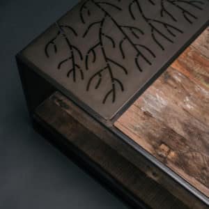 TRABLE BASSE CARRÉE CORAL