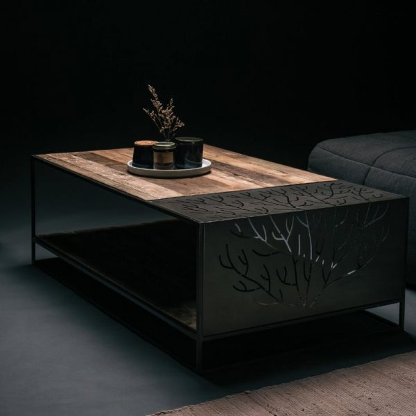 Table basse rectangulaire CORAL