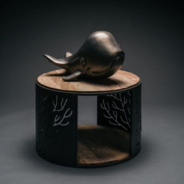 TABLE BASSE RONDE CORAL