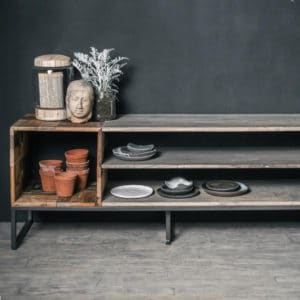 Meuble TV DUO gris