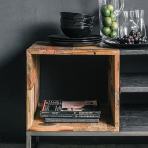 Meuble TV DUO noir