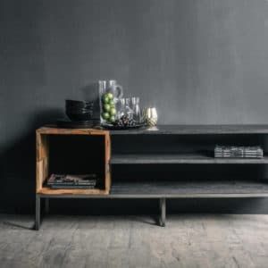 Meuble TV DUO noir
