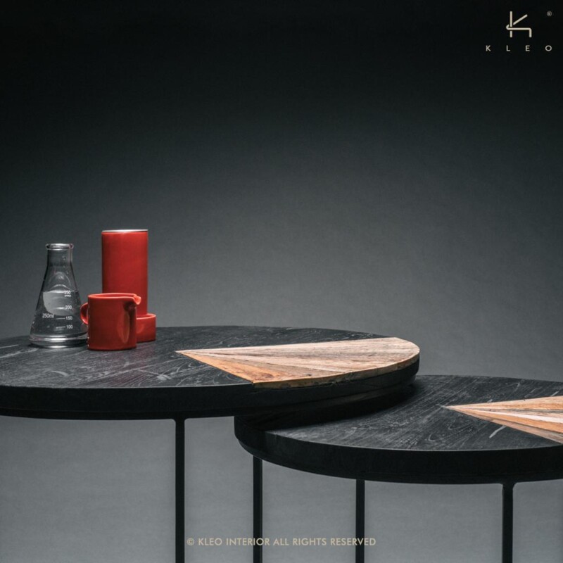 TABLE GIGOGNE COLLECTION CONTEMPORAIN RONDE – Image 4