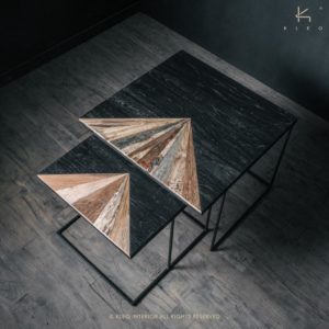 TABLE GIGOGNE COLLECTION CONTEMPORAIN CARRÉE