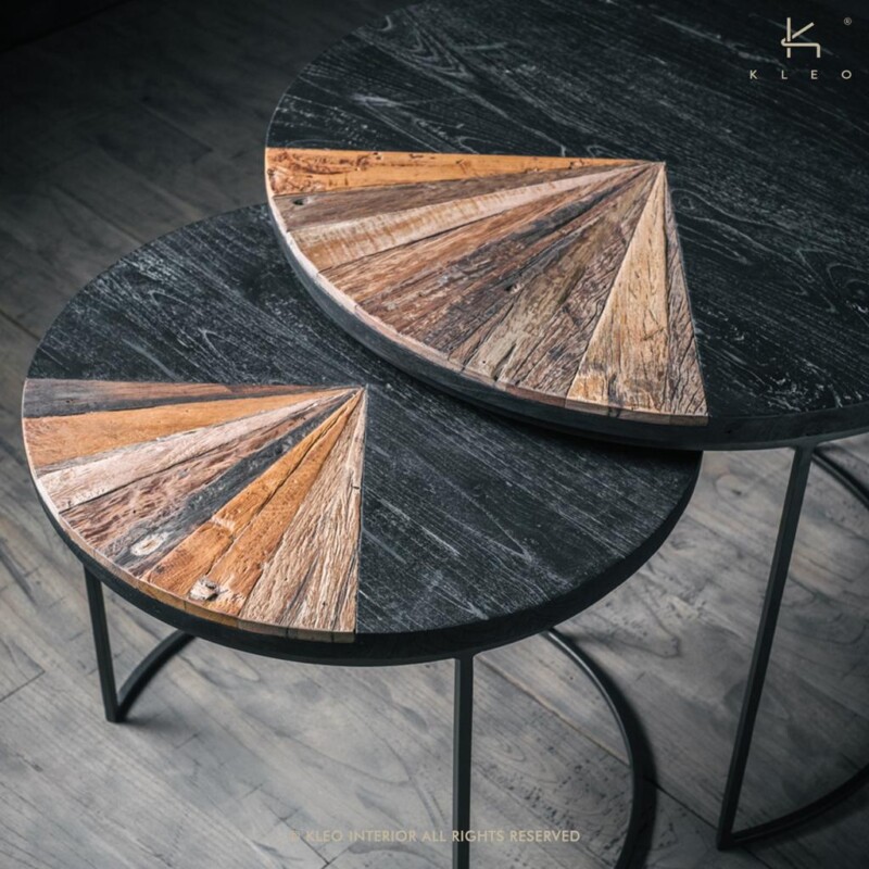 TABLE GIGOGNE COLLECTION CONTEMPORAIN RONDE – Image 2