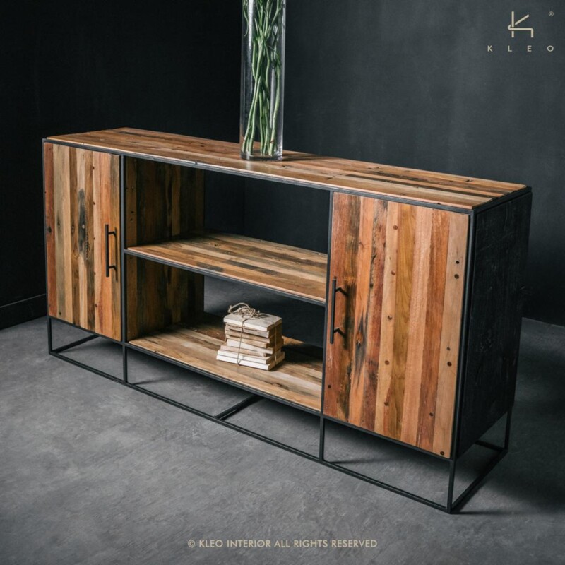 Buffet CONTEMPORAIN 2 portes, 2 niches – Image 3