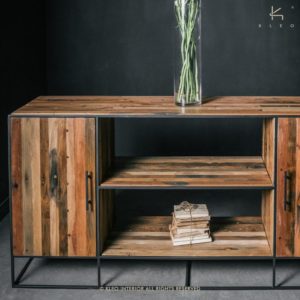 Buffet CONTEMPORAIN 2 portes, 2 niches