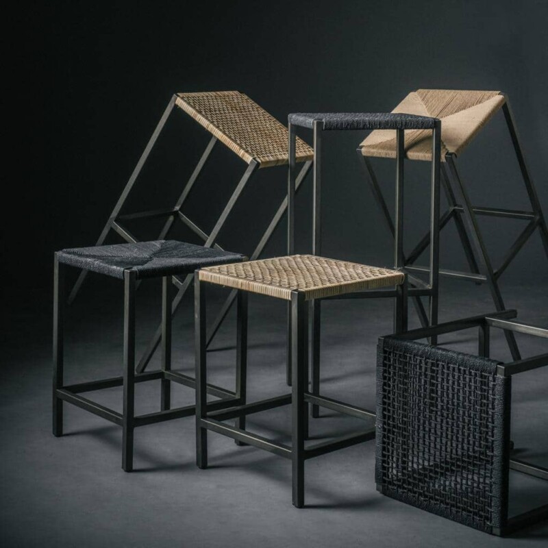 TABOURET ROTIN NATUREL – Image 3