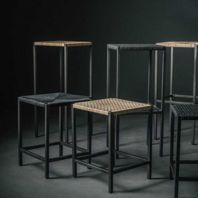 TABOURET ROTIN NATUREL – Image 4