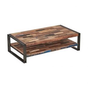 TABLE BASSE 2 PLATEAUX SAMUDRA