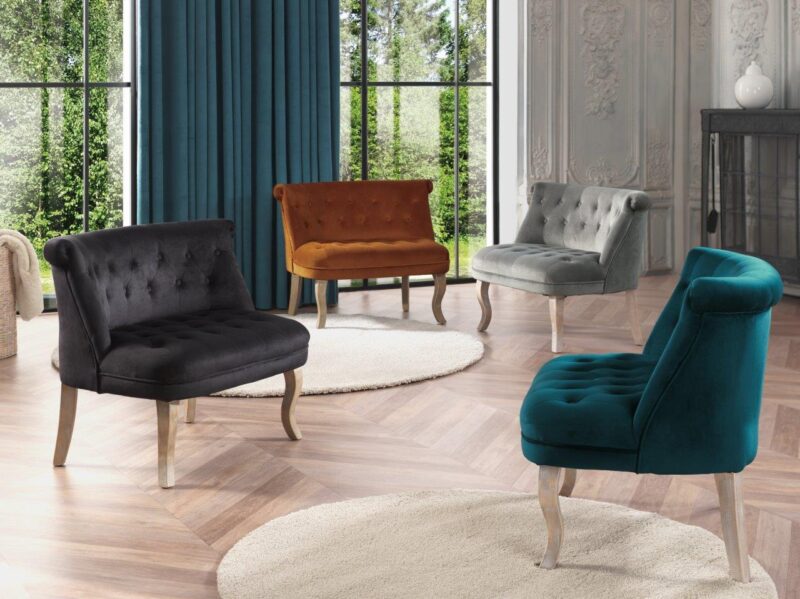 Fauteuil DENVERS gris – Image 2