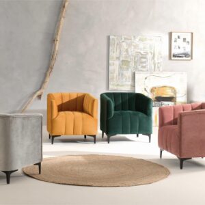 FAUTEUIL PILS GRIS