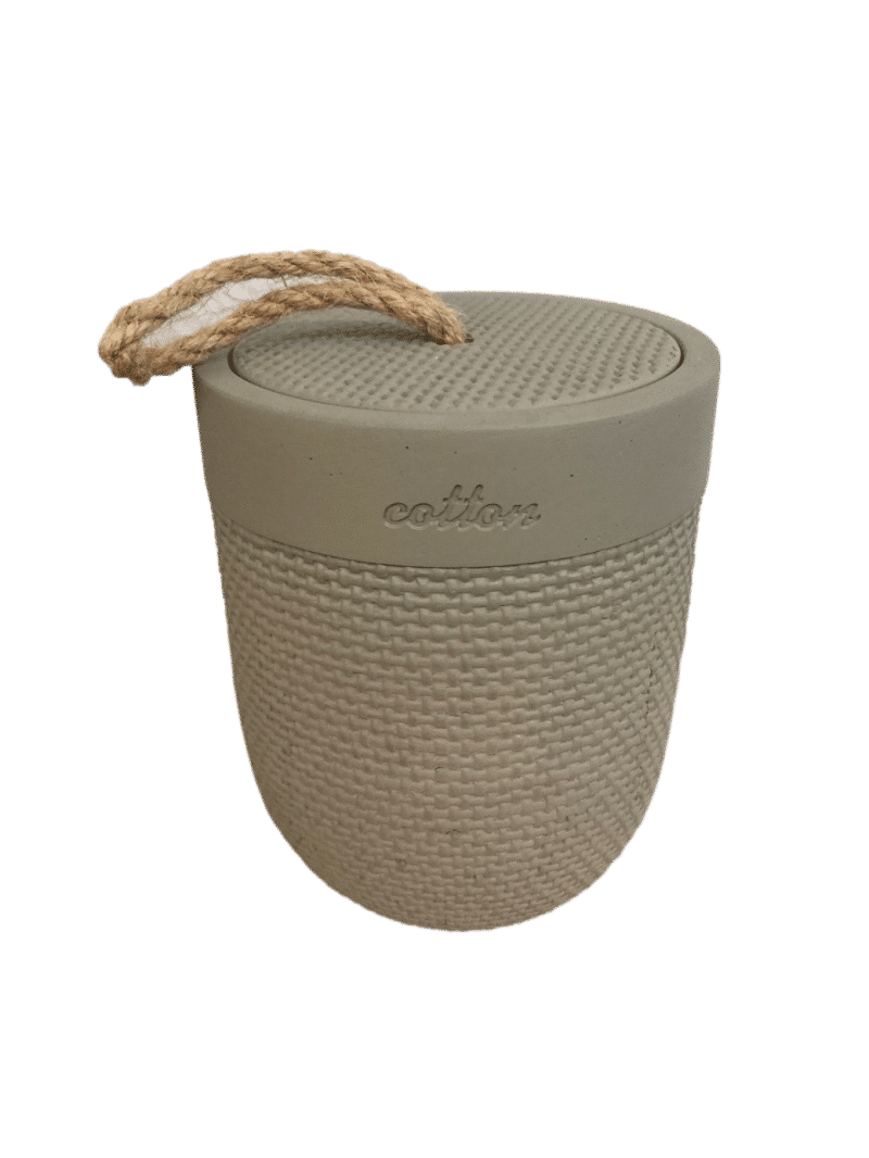 ENSEMBLE SET DE SALLE DE BAIN / TOILETTE ROND GRIS CLAIR – Image 2