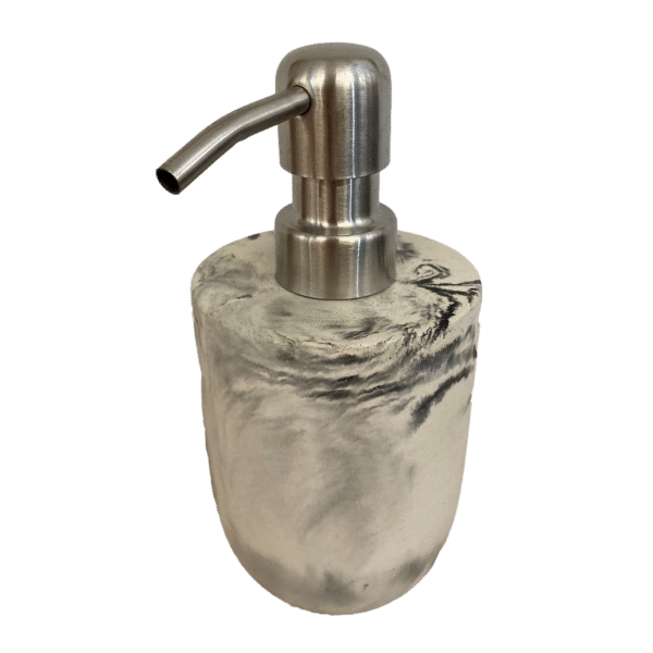 ENSEMBLE SET DE SALLE DE BAIN / TOILETTE EN BÉTON PEINT FAÇON MARBRE