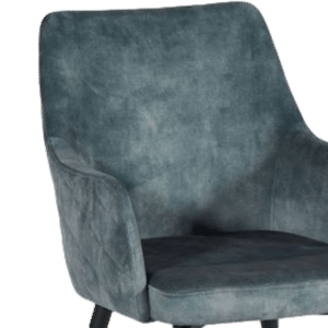 Fauteuil MAMA Bleu pétrole