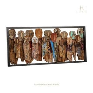 DÉCORATION MURALE TORAJA RECTANGULAIRE