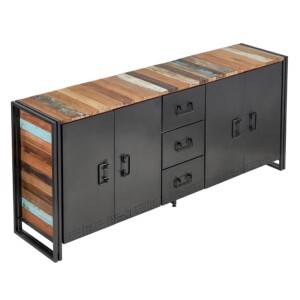 BUFFET 4 PORTES 3 TIROIRS EDITO