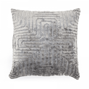 COUSSIN MADAM CARRÉ GRIS CLAIR