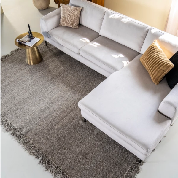 TAPIS WOOLIE 200 X 290 CM GRIS