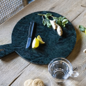 PLANCHE A DÉCOUPER MARBRE NOIR