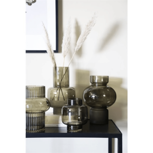 COLLECTION DE VASES EN VERRE FLOW