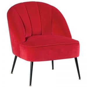 FAUTEUIL BELLINA ROUGE