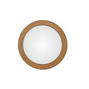 MIROIR ROND CONTOUR TECK PLAT