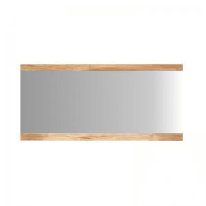 MIROIR RECTANGULAIRE 2 BANDEAUX TECK