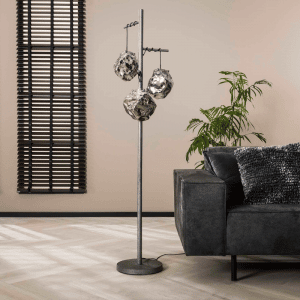 Lampadaire 3 ampoules rock