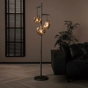 Lampadaire 3 ampoules rock