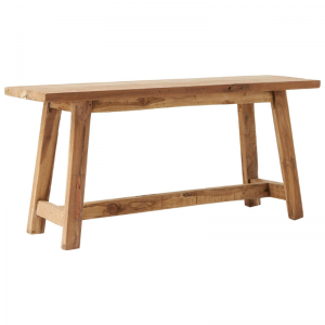 BANC EN TECK RECYCLÉ 80 CM