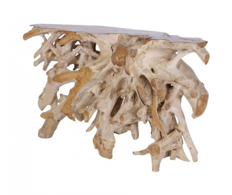 CONSOLE EN RACINE DE TECK 180 CM – Image 3