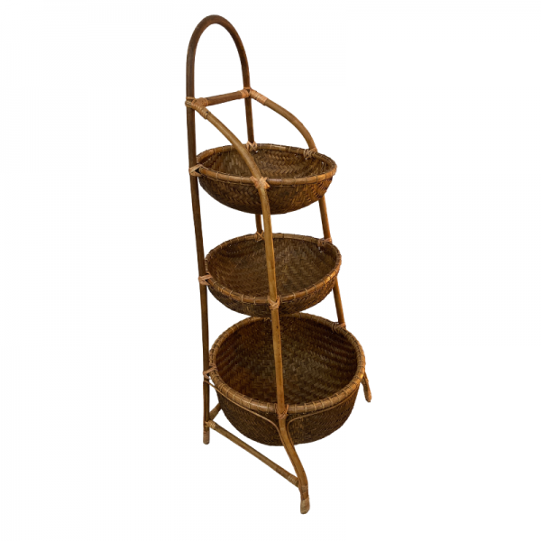 COLONNE DE TROIS PANIERS RONDS SADOR