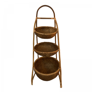 COLONNE DE TROIS PANIERS RONDS SADOR