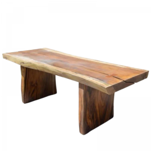 TABLE DE REPAS EN SUAR MASSIF 220 CM