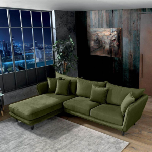 CANAPÉ D'ANGLE HASTING MONOLITH KAKI