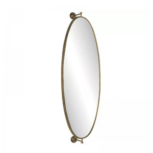 MIROIR MURALE OVALE PIVOTANT