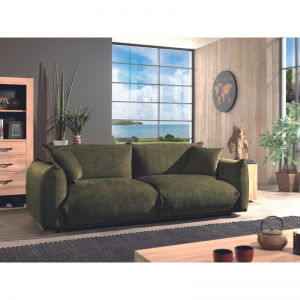 CANAPÉ 3 PLACES MOON KAKI