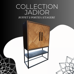 BUFFET 2 PORTES JADIOR NOIR