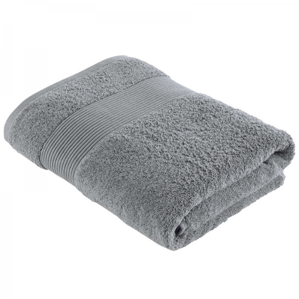 DRAP DE DOUCHE 100% COTON BIO KLARA GRIS