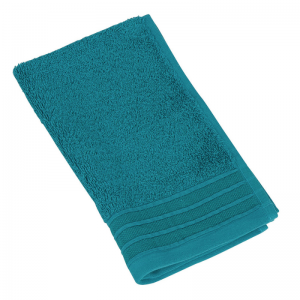 SERVIETTE INVITÉ 100 % COTON BIO ÉLÉA BLEU LAGON