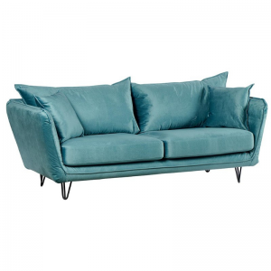 CANAPÉ HASTING 3 PLACES BLEU PETROLE