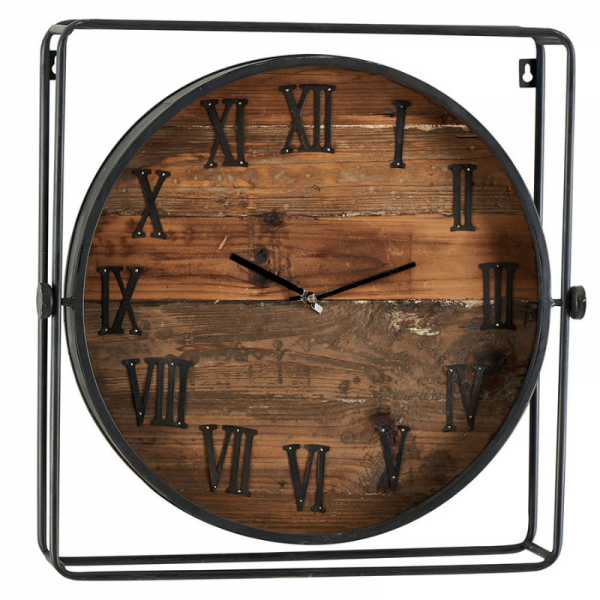 HORLOGE MURALE SUR PIVOT