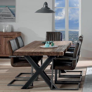 TABLE DE REPAS OREGON 180 X 100 CM