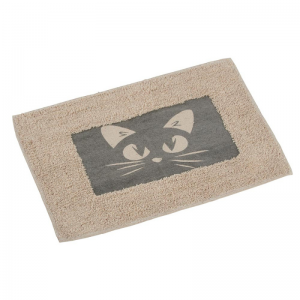 TAPIS DE BAIN NISKY TETE DE CHAT 60 X 40 CM