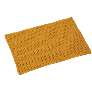 TAPIS DE BAIN MOUTARDE CALISTA