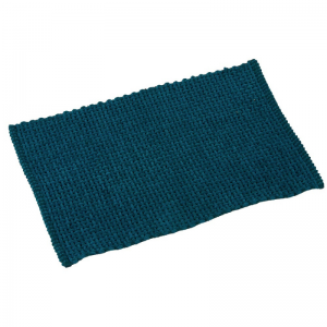 TAPIS DE BAIN BLEU LAGON CALISTA