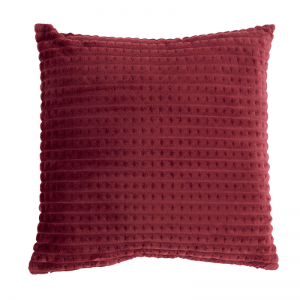 COUSSIN ROUGE RUBY 45 X 45 CM STINA